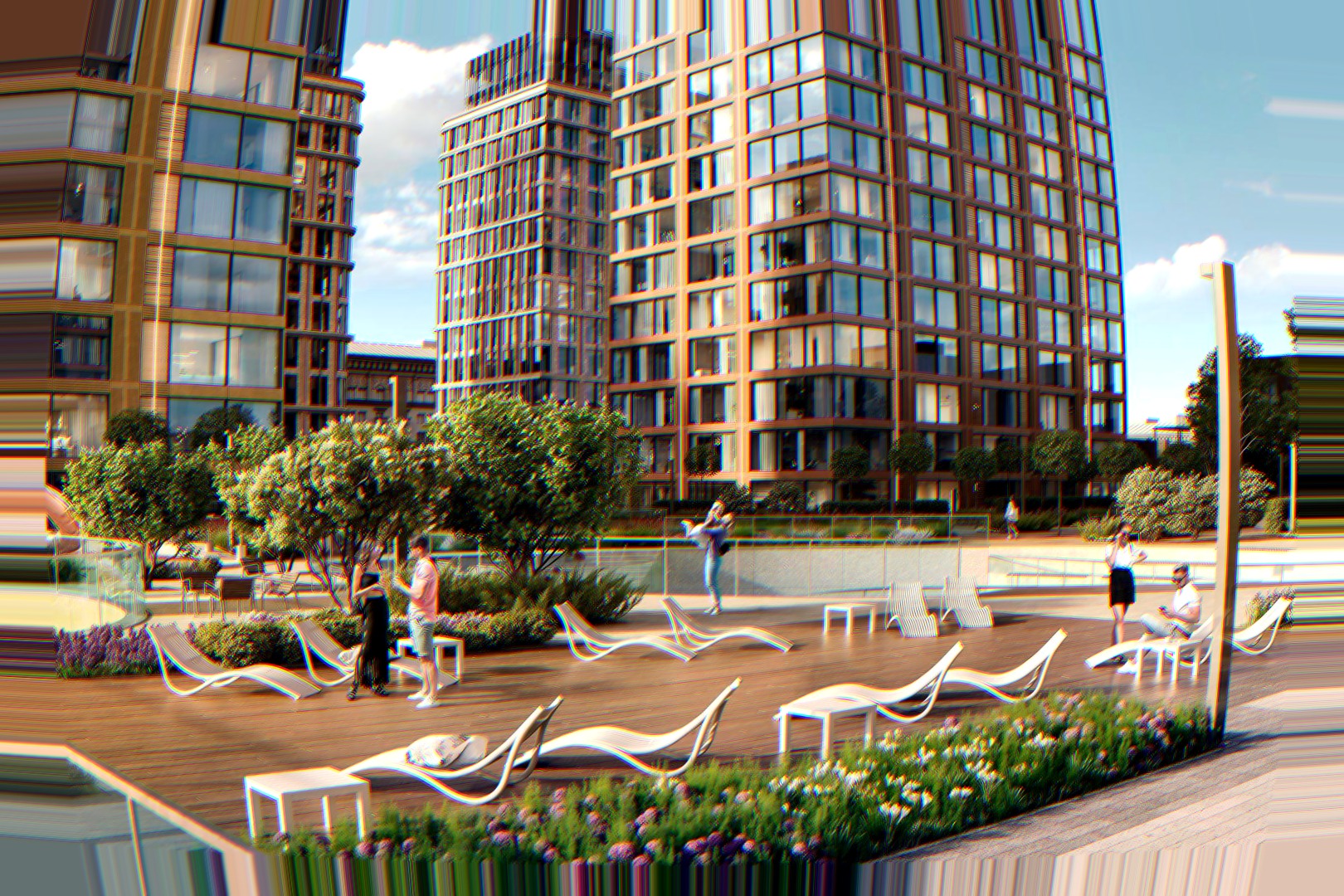 ЖК SLAVA: общий план (контент)