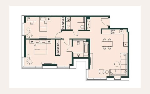 ЖК SOHO+NOHO: планировка 2