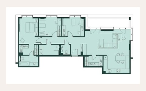 ЖК SOHO+NOHO: планировка 5