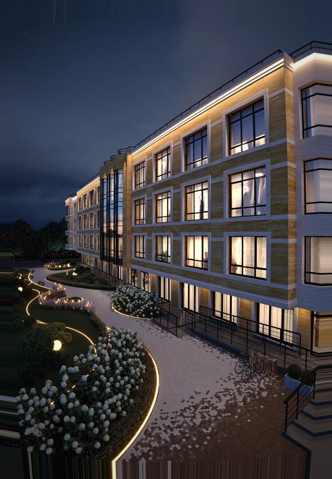 ЖК Sole Hills: общий план (контент)