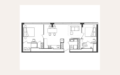 ЖК The Book: планировка 1