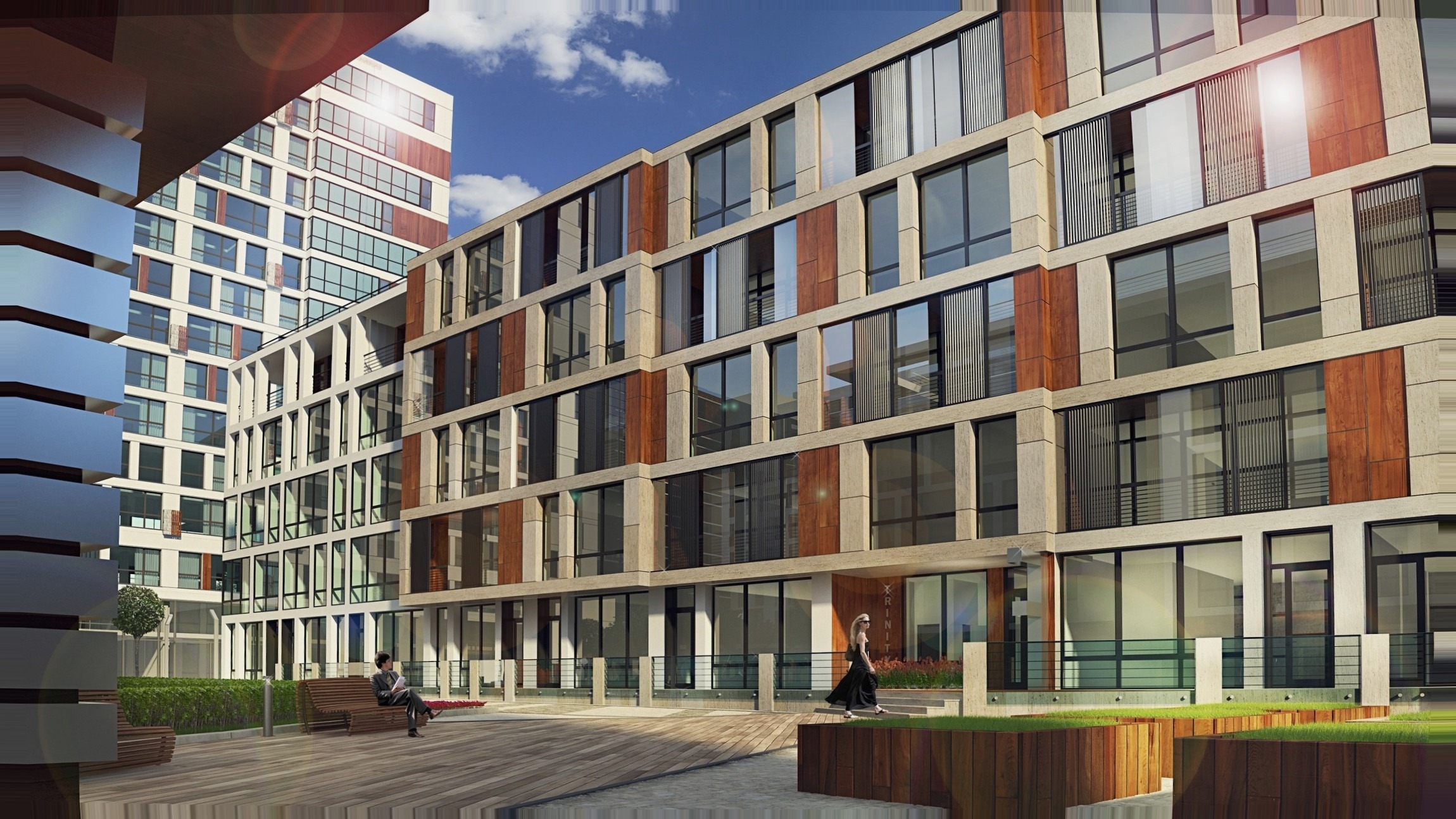 ЖК TriBeCa Apartments — общий вид