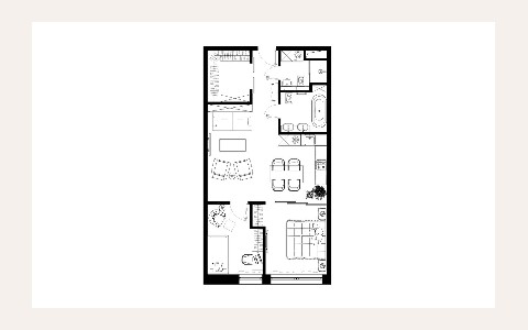 ЖК TriBeCa Apartments: планировка 1