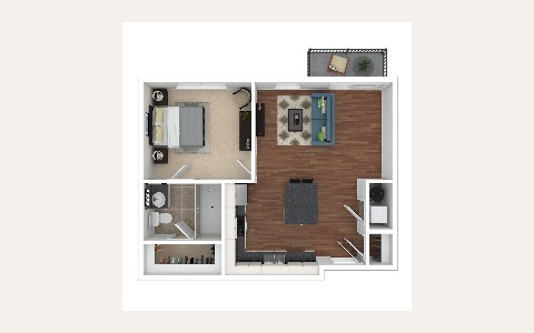 ЖК TriBeCa Apartments: планировка 3