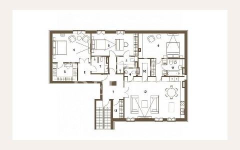 ЖК TWEED PARK: планировка 1