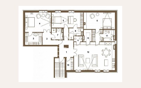 ЖК TWEED PARK: планировка 2