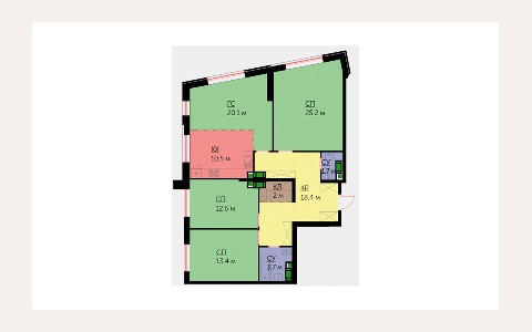 ЖК Union Park: планировка 2