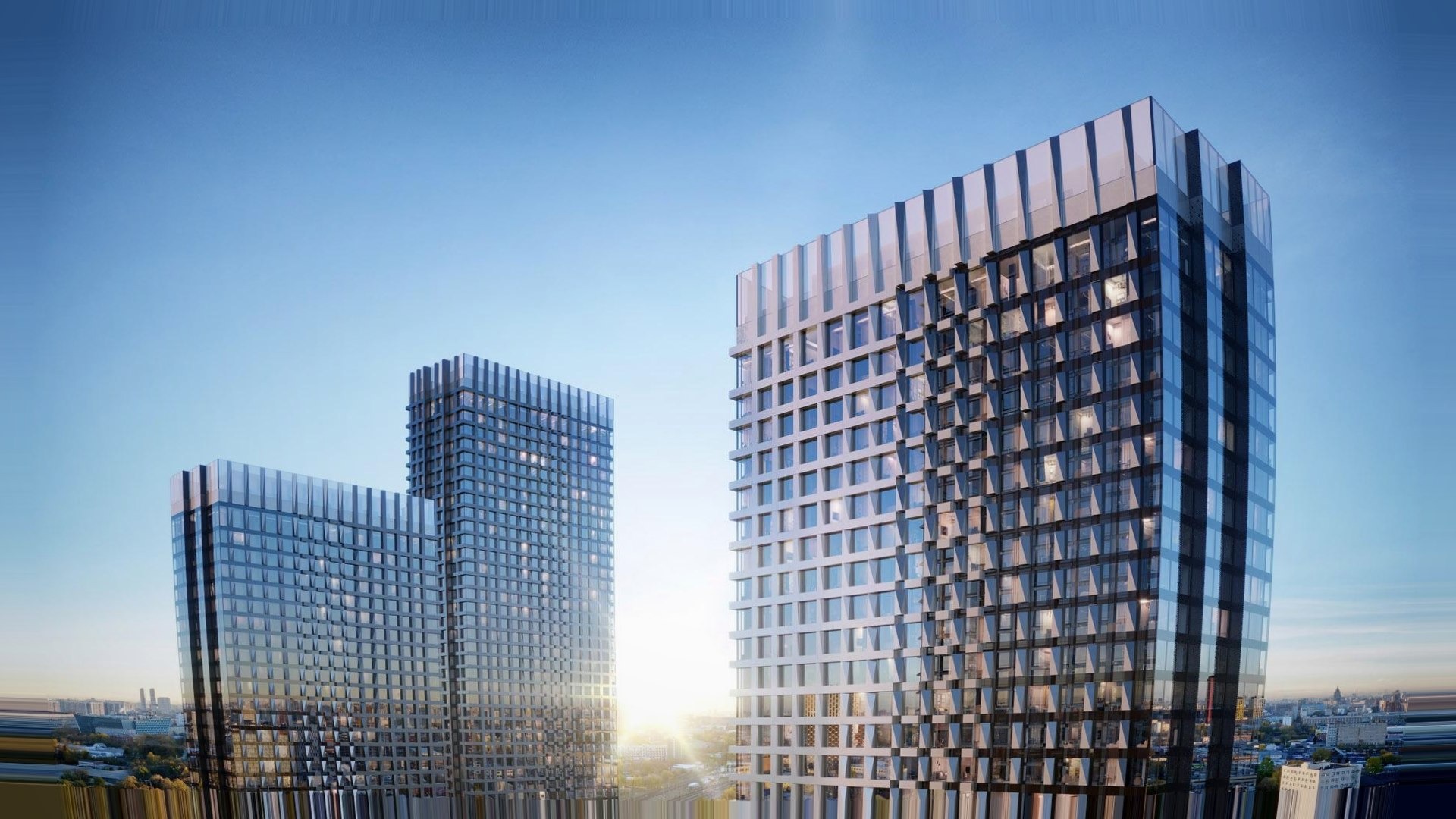 ЖК Upside Towers — общий вид