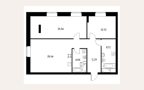 ЖК Вавилова 4: планировка 4