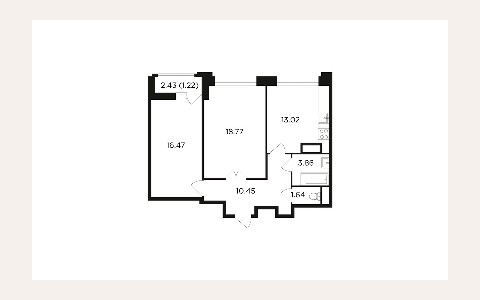 ЖК Вавилова, 97: планировка 2