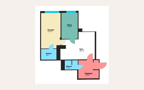 ЖК Вавилово: планировка 3