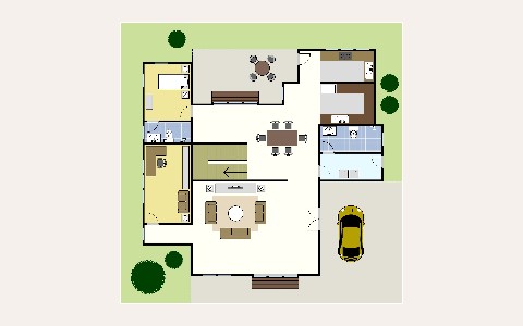 ЖК Вектор Хаус: планировка 1