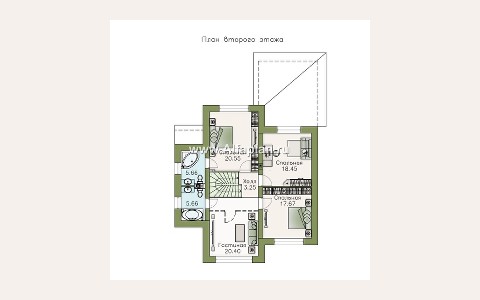 ЖК Vernissage: планировка 3