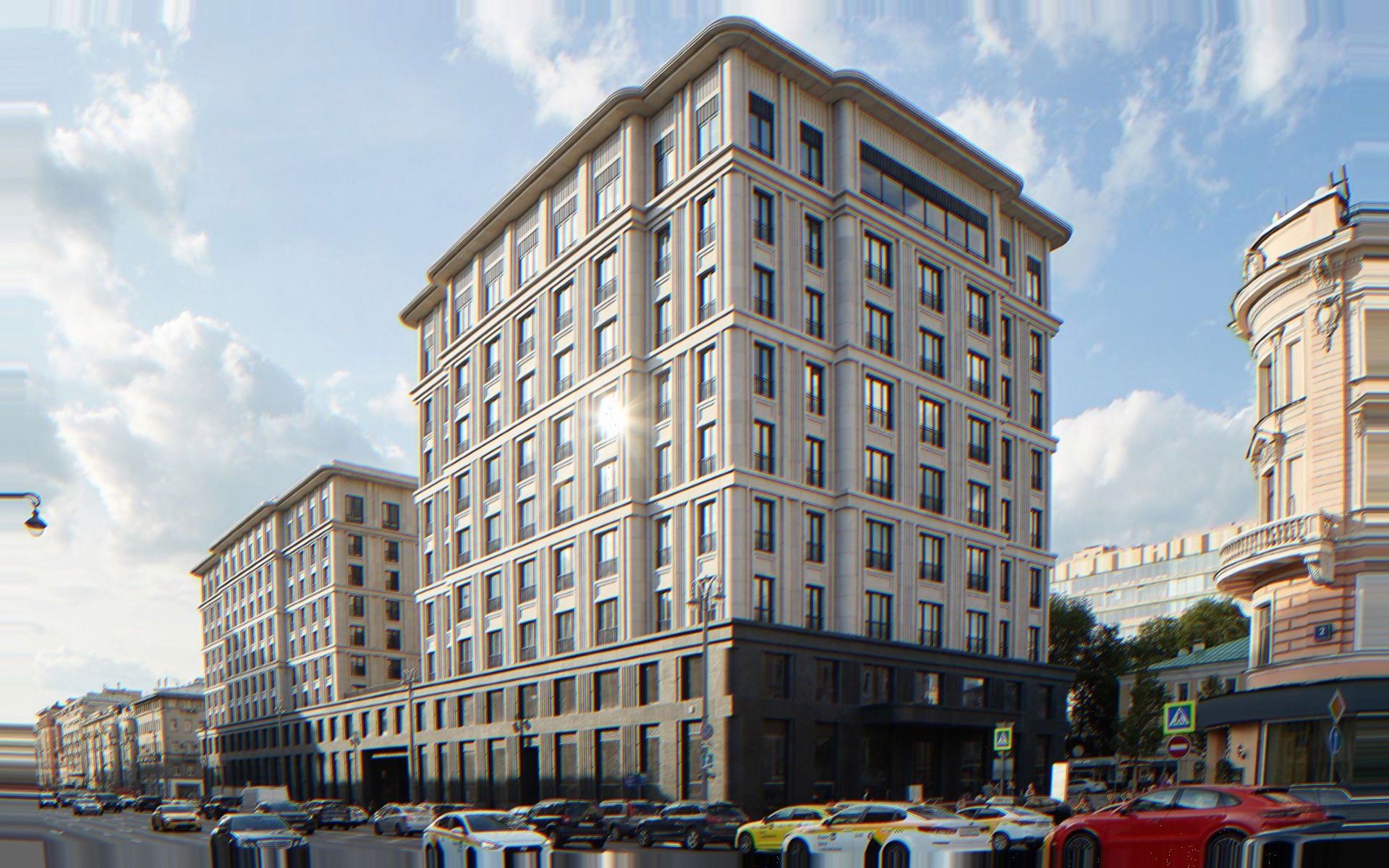 ЖК Vesper Tverskaya: общий план (контент)