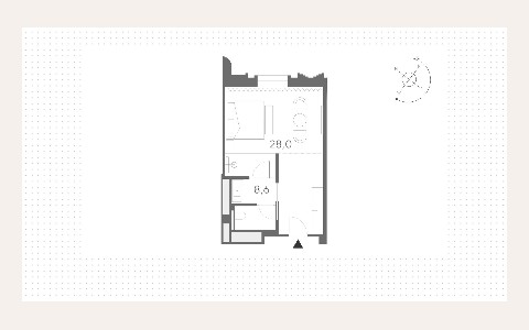 ЖК Vesper Tverskaya: планировка 5