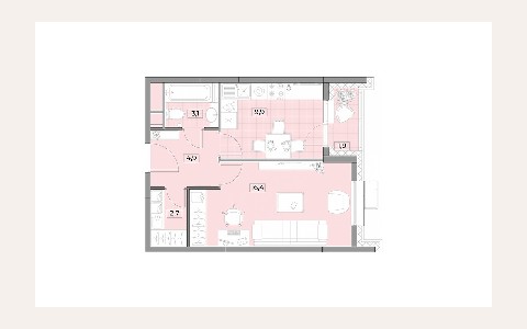 ЖК Вестердам: планировка 2