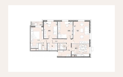 ЖК Вестердам: планировка 3