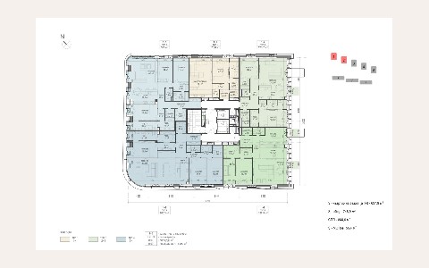 ЖК Victory Park Residences — планировка 4 ЖК Victory Park Residences: планировка 4
