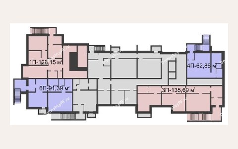 ЖК Виктория: планировка 1