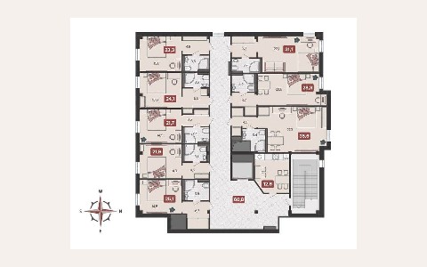 ЖК Виктория: планировка 4