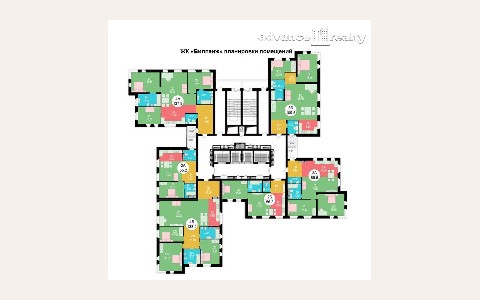 ЖК Вилланж — планировка 2 ЖК Вилланж: планировка 2