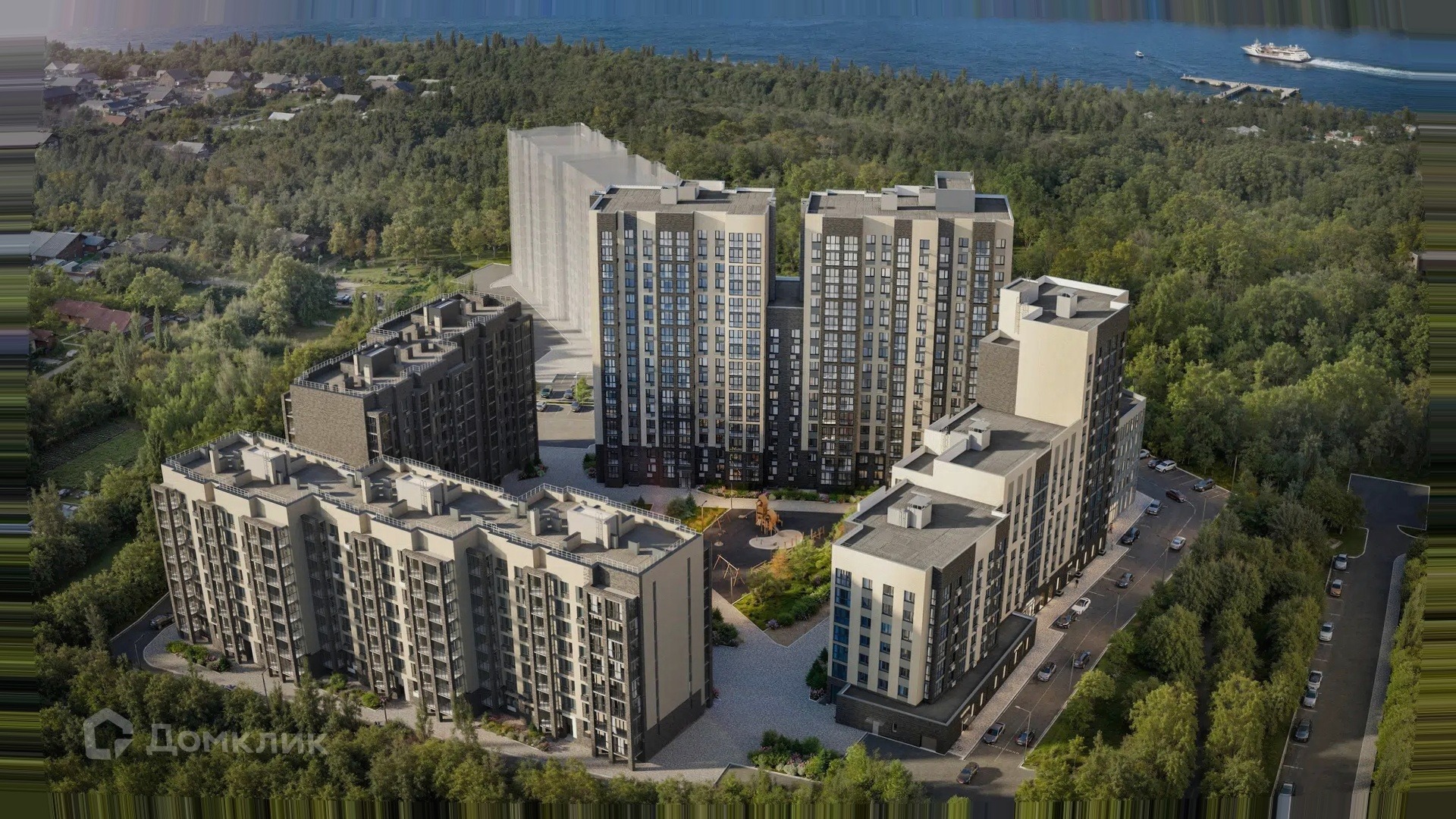 ЖК Волга — общий вид