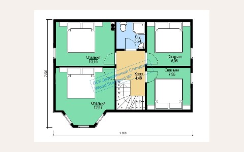 ЖК Волынский: планировка 3