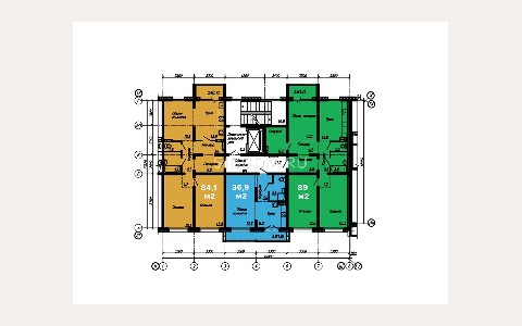 ЖК Времена Года — планировка 2 ЖК Времена Года: планировка 2