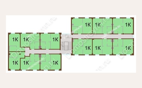 ЖК Времена Года — планировка 5 ЖК Времена Года: планировка 5