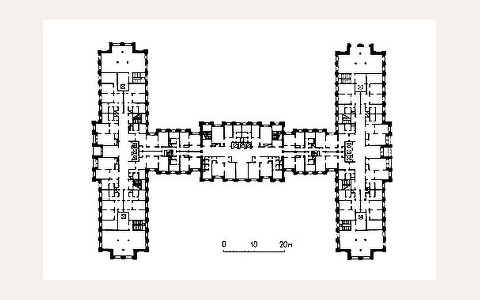 ЖК Высотка на Кудринской — планировка 1 ЖК Высотка на Кудринской: планировка 1