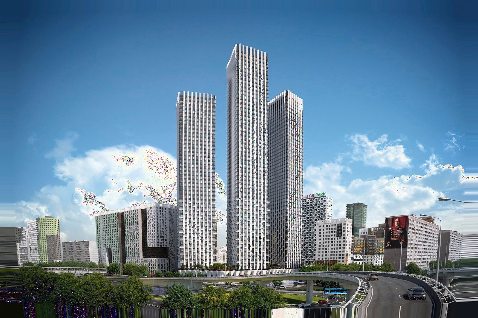 ЖК Wellton Towers — общий вид