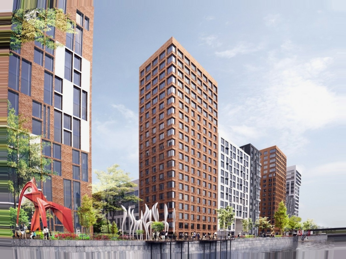 ЖК Западный порт — общий вид