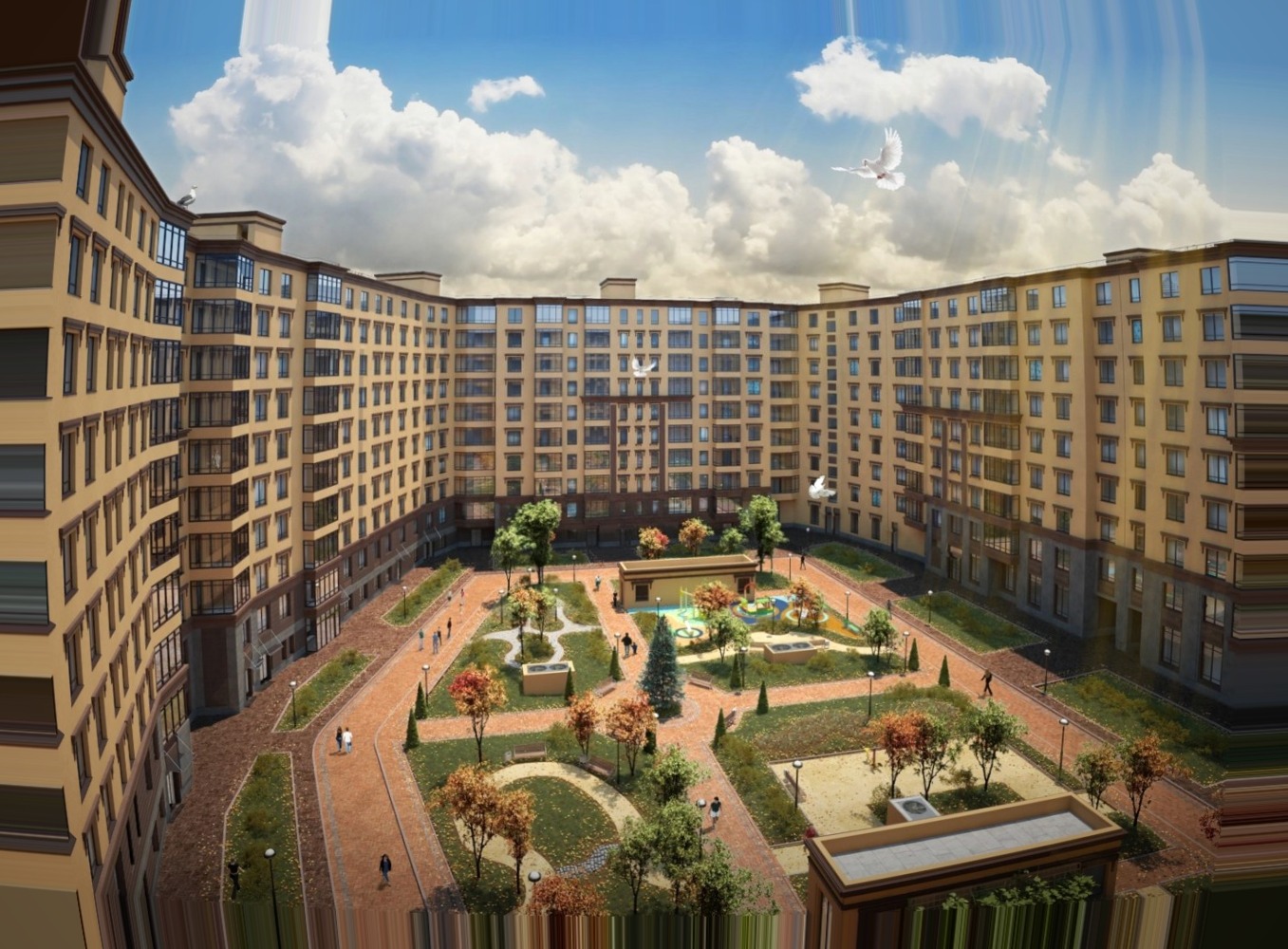 ЖК Заповедный: общий план (контент)