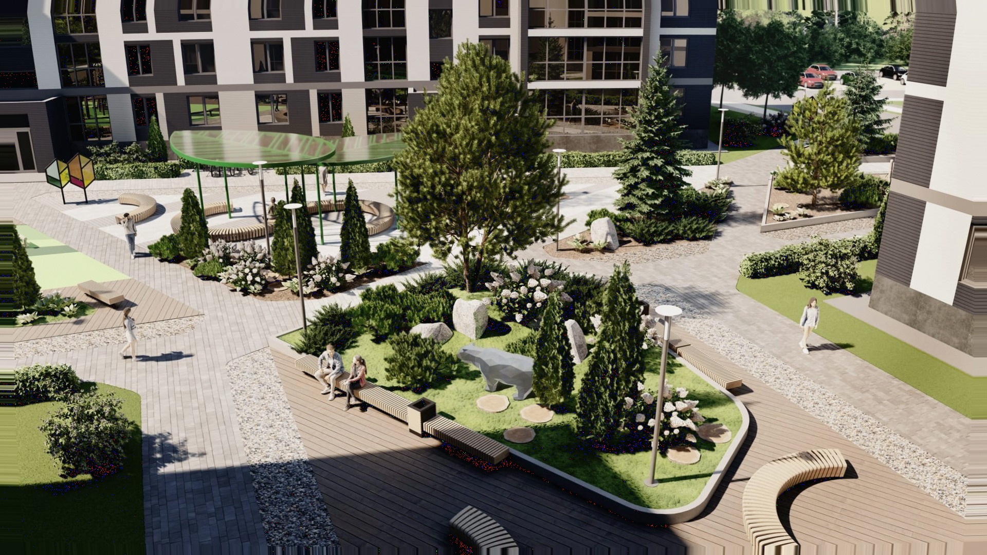 ЖК Заповедный уголок — общий план ЖК Заповедный уголок: общий план (контент)