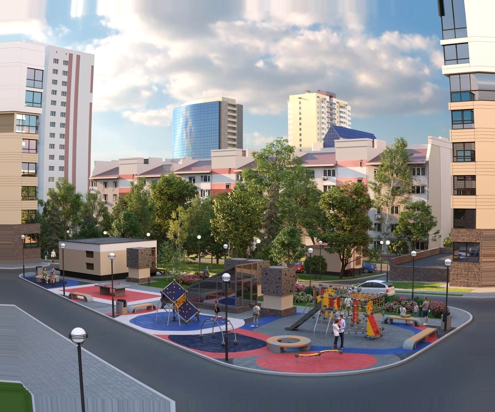 ЖК Зодиак — общий вид