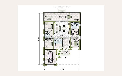 ЖК Зодиак: планировка 2