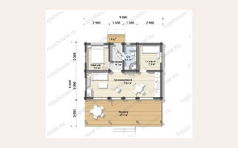 ЖК Золотой: планировка 3