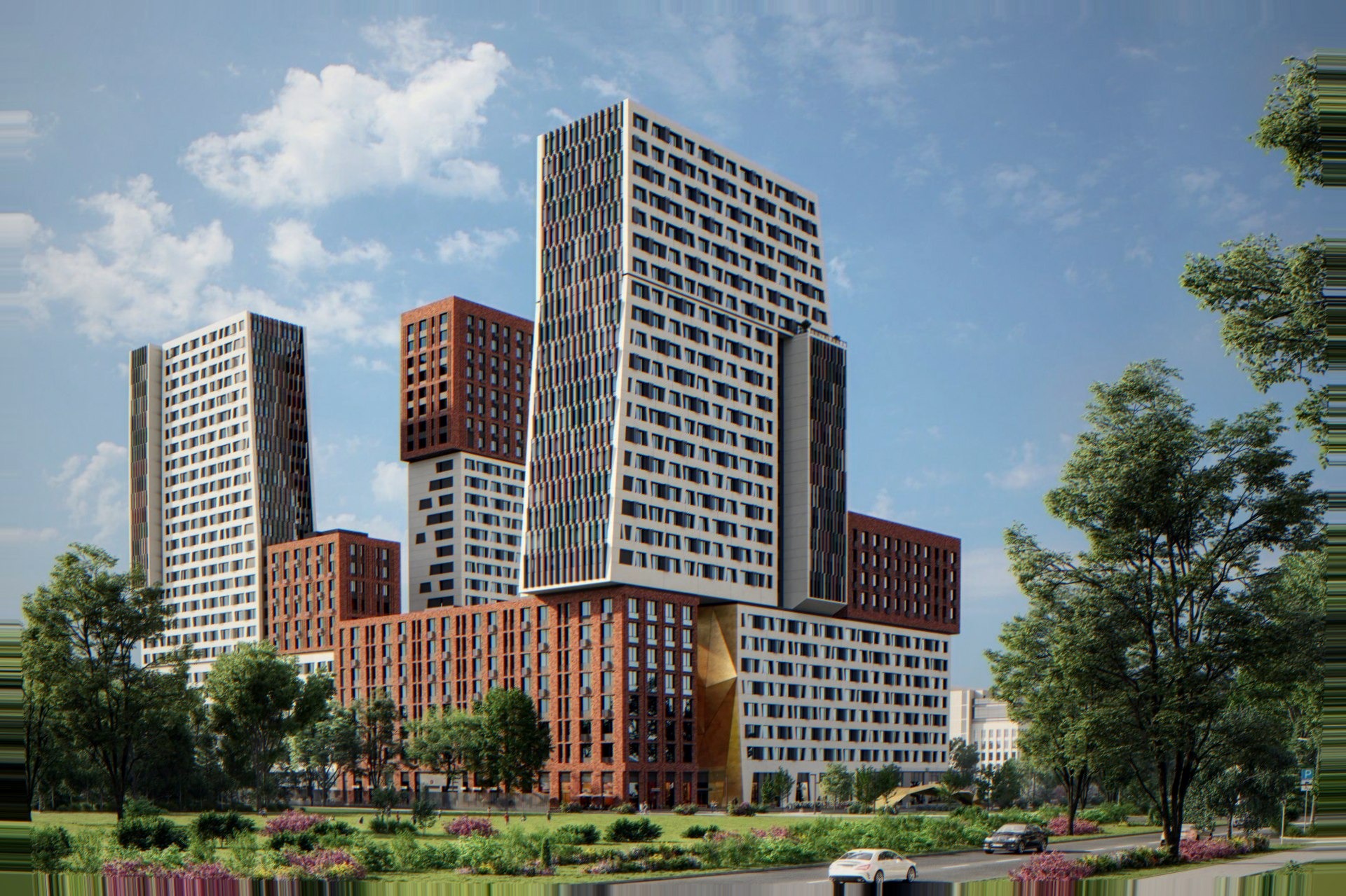 ЖК Зорге 9 — общий вид