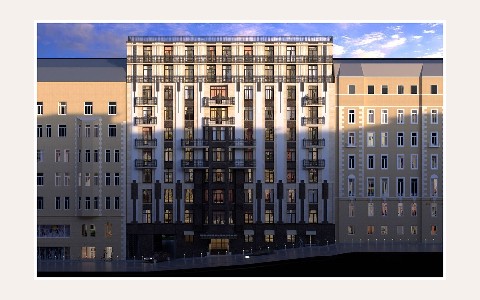 ЖК Zvonarsky Deluxe — планировка 2 ЖК Zvonarsky Deluxe: планировка 2